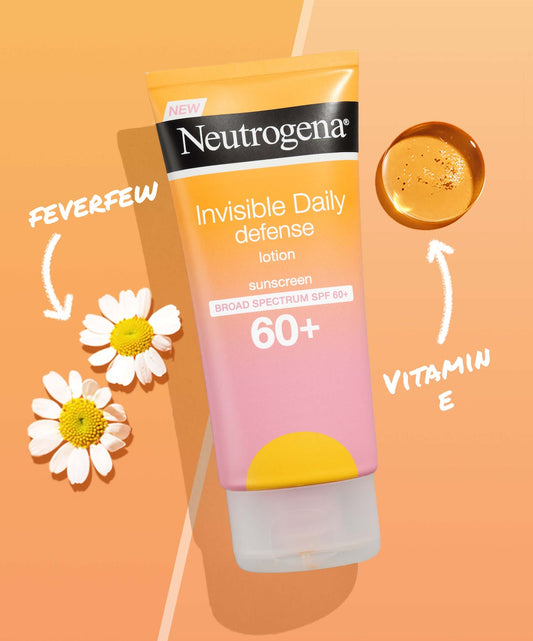 Neutrogena Invisible Daily Defense Sunscreen Lotion SPF 60+