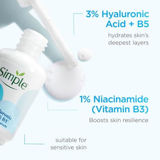 Simple 3% Hyaluronic Acid & B5 Booster Serum
