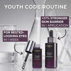 L'Oréal Paris Revitalift Youth Code 10% [Probiotic Ferments + Caffeine] De-Puffing Eye Serum