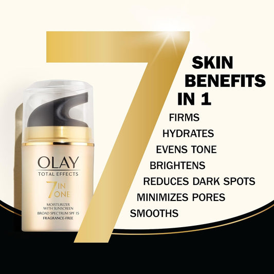 Olay Total Effects 7 In One Moisturizer SPF 15 - Fragrance free