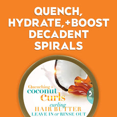 OGX Quenching+ Coconut Curls Curling Hair Butter