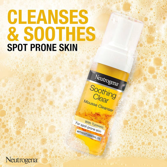 Neutrogena Soothing Clear Mousse Cleanser