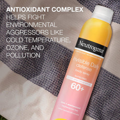 Neutrogena Invisible Daily™ Defense Body Spray Sunscreen SPF 60+