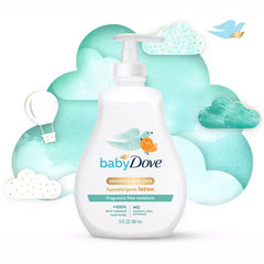 Baby Dove Fragrance Free Moisture Hypoallergenic Lotion