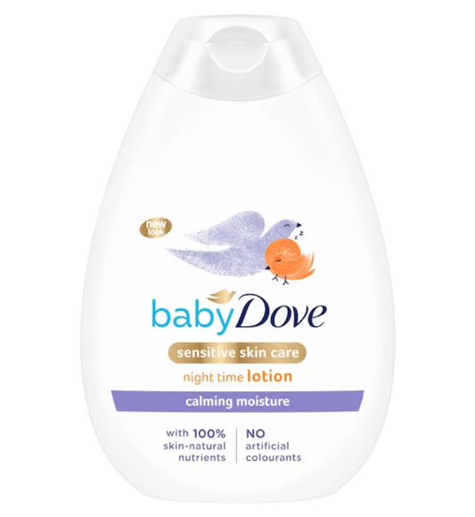 Baby Dove Calming Moisture Sensitive Skin Care Night Time Lotion