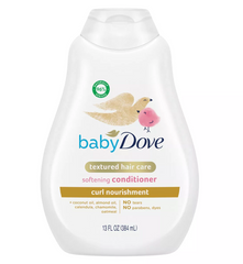 Baby Dove Curl Nourishment Textured Hair Care Softening Conditioner
