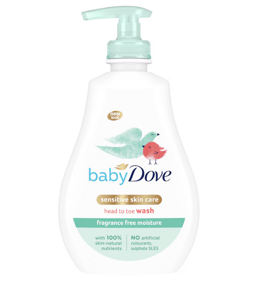 Baby Dove Fragrance Free Head to Toe Wash