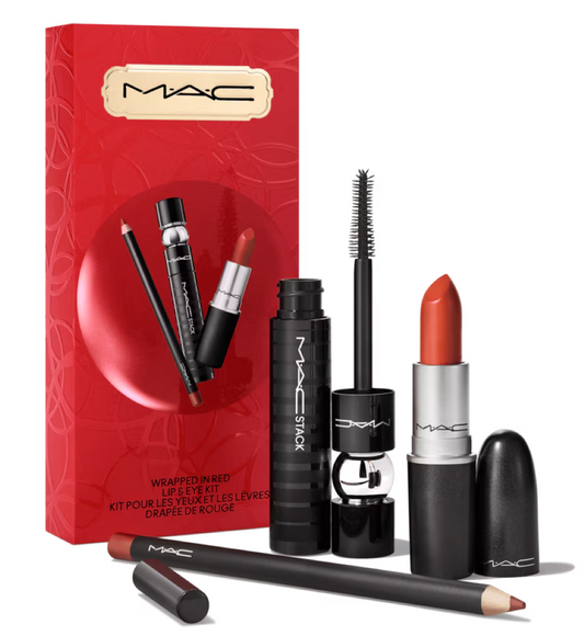 Mac Wrapped In Red Lip & Eye Kit