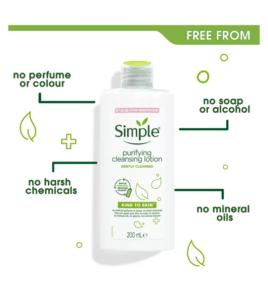 Simple Kind to Skin Purifying Cleansing Lotion