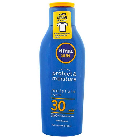 Nivea Sun Protect & Moisture Moisture Lock Sun Lotion SPF 30