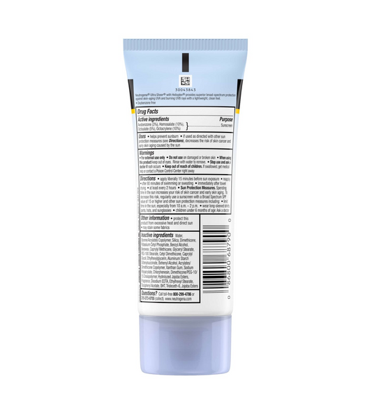 Neutrogena Ultra Sheer Dry Touch Sunscreen SPF 55