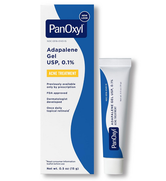 PanOxyl Adapalene Gel USP 0.1% Acne Treatment