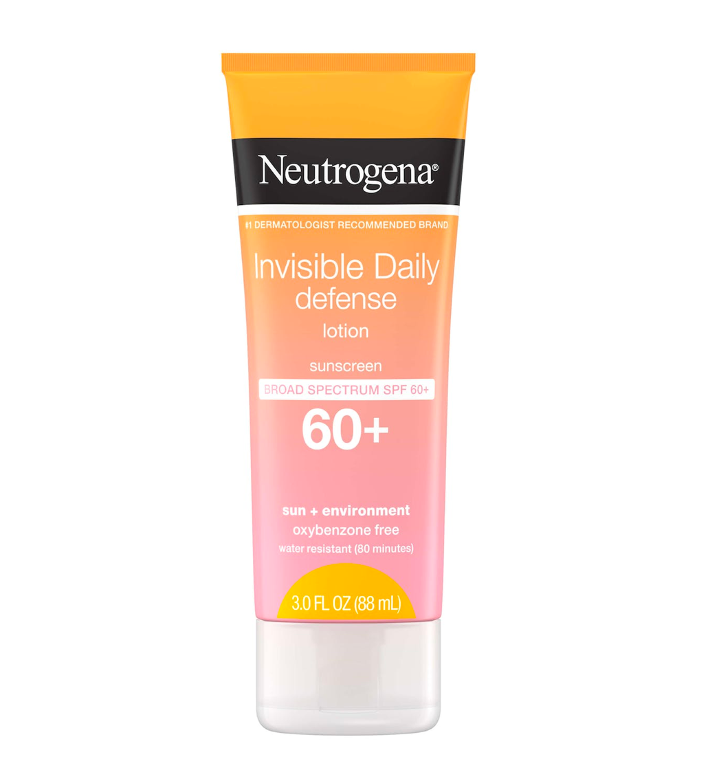 Neutrogena Invisible Daily Defense Sunscreen Lotion SPF 60+