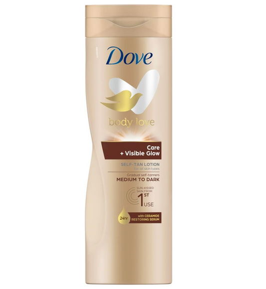 Dove Body Love Visible Glow Gradual Self-Tan Lotion