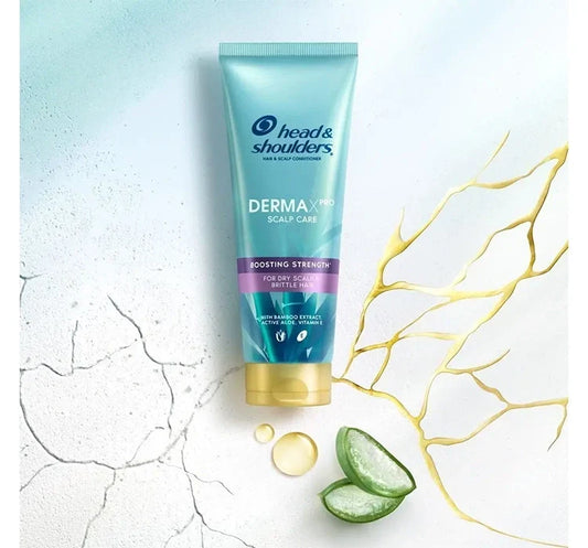 Head & Shoulders Derma Pro X Scalp Care Boosting Strength Shampoo For Dry Scalp